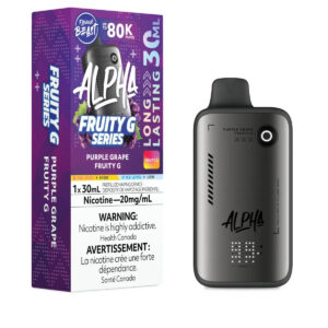 Flavour Beast Alpha 80K Disposable Vape - Purple Grape Fruity G