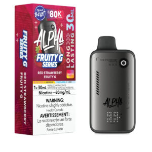 Flavour Beast Alpha 80K Disposable Vape - Red Strawberry Fruity G