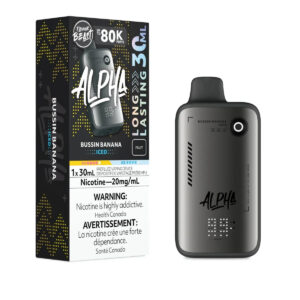 Flavour Beast Alpha 80K Disposable Vape - Bussin' Banana Iced