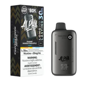 Flavour Beast Alpha 80K Disposable Vape - Pushin' Mango Pineapple Iced