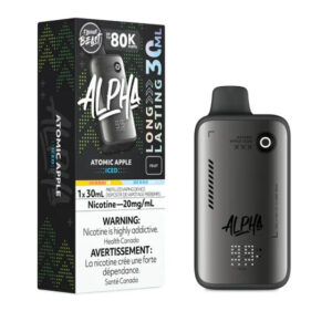 Flavour Beast Alpha 80K Disposable Vape - Atomic Apple Iced
