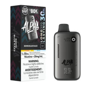 Flavour Beast Alpha 80K Disposable Vape - Bomb Blue Razz