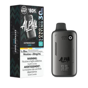 Flavour Beast Alpha 80K Disposable Vape - Extreme Mint Iced