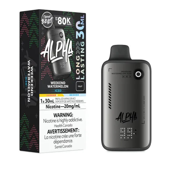 Flavour Beast Alpha 80K Disposable Vape - Weekend Watermelon Iced