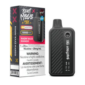 Flavour Beast Beast Mode Max 18K Disposable - 20ML - Ragin' Razz Mango