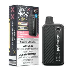 Flavour Beast Beast Mode Max 18K Disposable - 20ML - STR8 Up Strawberry Banana