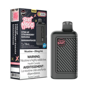 Flavour Beast BEAST MODE 8K - Str8 Up Strawberry Banana Ice