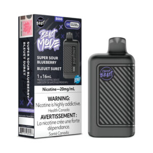 Flavour Beast BEAST MODE 8K - Super Sour Blueberry Iced