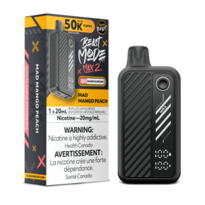 Flavour Beast Mode Max 2  – Mad Mango Peach -  50,000 Puffs