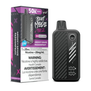 Flavour Beast Mode Max 2  – Groovy Grape Passionfruit -  50,000 Puffs