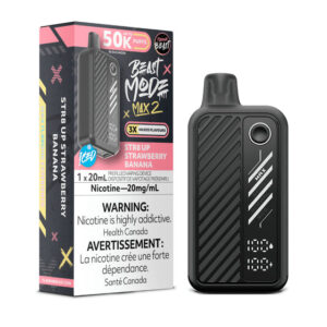 Flavour Beast Mode Max 2  – STR8 UP Strawberry - 50,000 Puffs