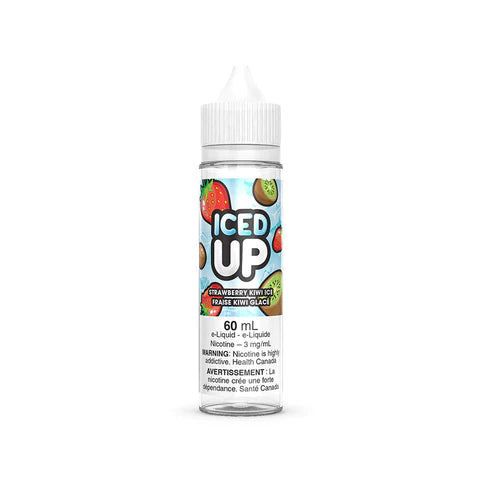 Strawberry Kiwi Ice E-Liquid - ICED UP - 60 ML