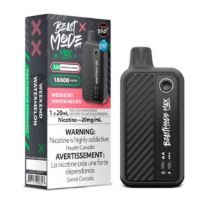 Flavour Beast Beast Mode Max 18K Disposable - 20ML - Weekend Watermelon ICE