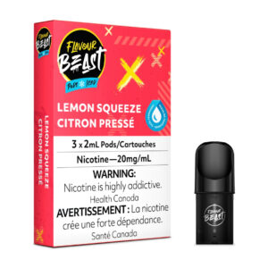 Flavour Beast Pods - STLTH Compatible - Lemon Squeeze Iced - 20 MG
