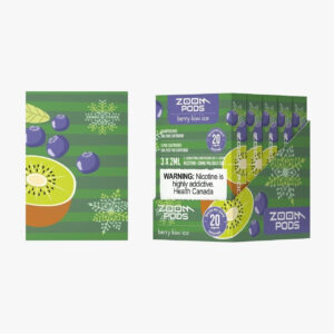 Zoom Pods STLTH Compatible -  Berry Kiwi Ice - 20 MG