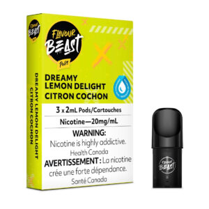 Flavour Beast Pods - STLTH Compatible - Dreamy Lemon Delight - 20 MG