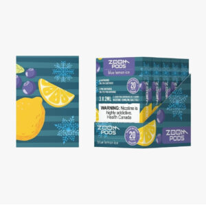 Zoom Pods STLTH Compatible -  Blue Lemon Ice - 20 MG