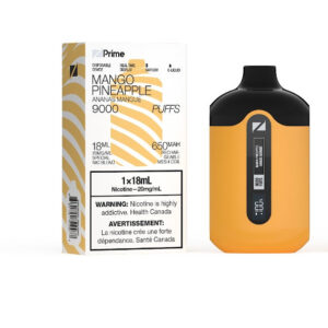 ZPrime Disposable Vape - 9000 Puffs - Mango Pineapple