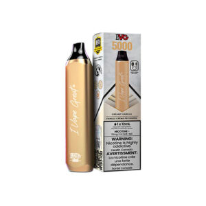 IVG 5000 PUFFS DISPOSABLE VAPE - Great White - Vanilla