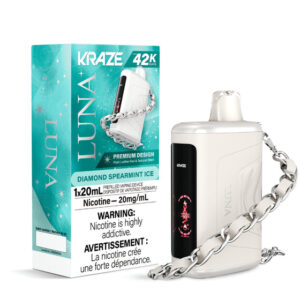 Kraze Luna Disposable Vape - 42K Puffs - Diamond Spearmint Ice