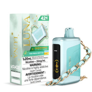 Kraze Luna Disposable Vape - 42K Puffs - Fab Fresh Mint