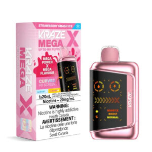Kraze Mega X - 48K Puffs - Strawberry Smash Ice
