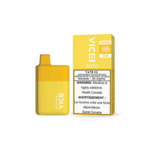 Vice Box Rechargeable Disposable Vape - 6000 Puffs - Lemon Dream