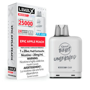 Flavour Beast Level X Vape Pod - 25K - Epic Apple Peach