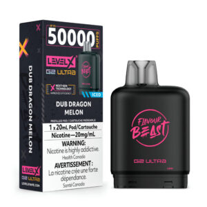 Flavour Beast Level X G2 Ultra Pod - 50k Puffs – Dub Dragon Melon