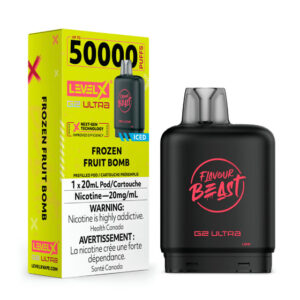 Flavour Beast Level X G2 Ultra Pod - 50k Puffs  – Frozen Fruit Bomb