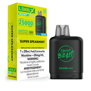 Flavour Beast Level X Vape Pod - 25K - Super Spearmint