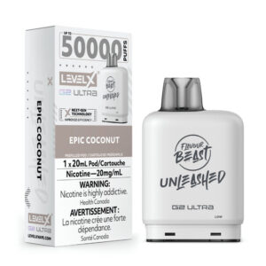 Flavour Beast Level X G2 Ultra Pod - 50k Puffs  – Epic Coconut