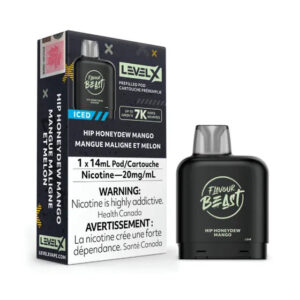 Level X Hip Honeydew Mango Iced Flavour Beast Pods