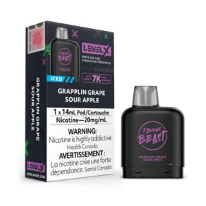 Level X Grapplin Grape Sour Apple Flavour Beast Pods