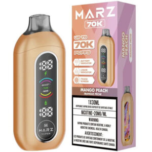 Marz Disposable 70K Puffs - Mango Peach