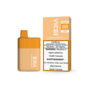 Vice Box Rechargeable Disposable Vape - 6000 Puffs - Mango Coconut Ice