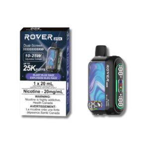 Marz Rover 25K Disposable Vape - Synthetic 50 Hit - Blast Blue Razz