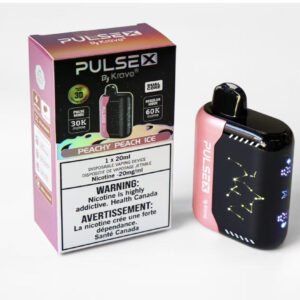 Pulse X Disposable Vape - Krave - 60K Puffs - Peachy Peach Ice