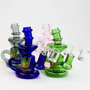 6 Inches WellCann Double Loop Recycle Rig with Banger