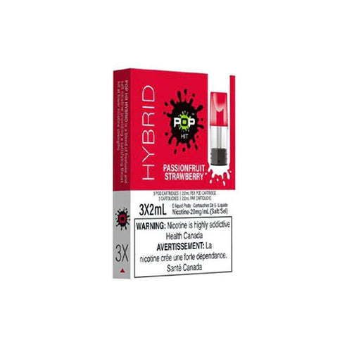 Pop Hybrid - Passionfruit Strawberry - Hybrid 2%