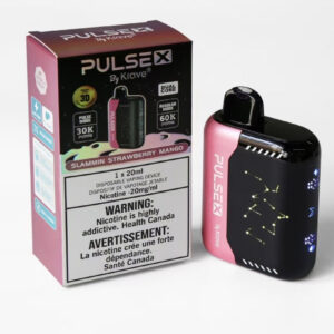 Pulse X Disposable Vape - Krave - 60K Puffs -Slammin Strawberry Mango
