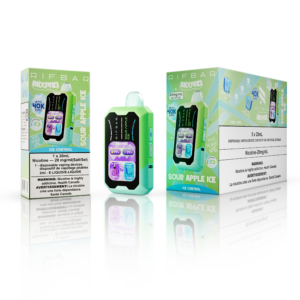 RifBar MixPro Disposable Vape 40k Puffs - Sour Apple Ice