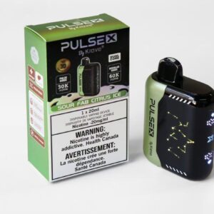 Pulse X Disposable Vape - Krave - 60K Puffs - Sour Fab Citrus Ice