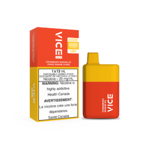 Vice Box Rechargeable Disposable Vape - 6000 Puffs - Strawberry Banana Ice