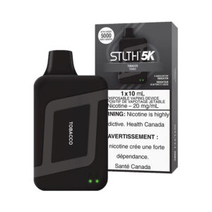 STLTH 5K Disposable Vape - Rechargeable - Tobacco - 5000 Puffs - Tobacco