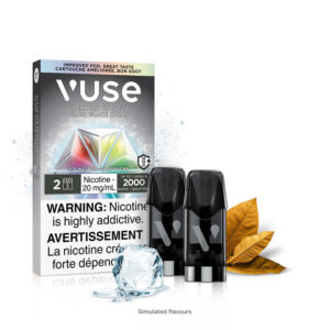 Vuse Pods - Clear Ice Tobacco - 20 MG Intense