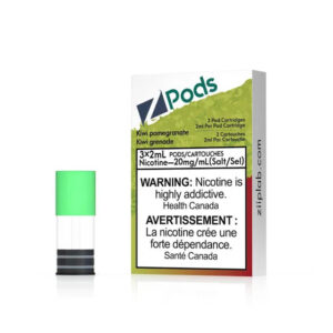 Z pods STLTH Compatible - Kiwi Pomegranate - Supreme Nic Blend