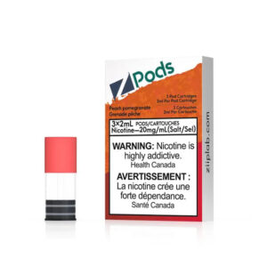 Z pods STLTH Compatible -  Peach Pomegranate - Supreme Nic Blend