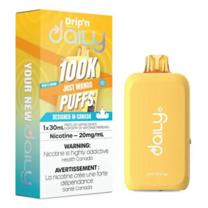 Drip'n Daily by Envi 30ML Disposable Vape - 100K Puffs - Just Mango